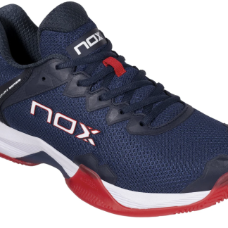 NOX ML10 HEXA PADEL SHOES NAVY BLUE/RED